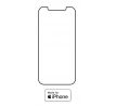 Hydrogel - Privacy Anti-Spy ochranná fólie - iPhone 12 - typ výřezu 1