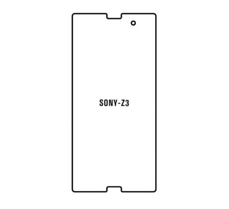 Hydrogel - Privacy Anti-Spy ochranná fólie - Sony Xperia Z3