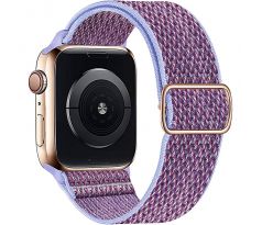 Scrunchie řemínek pro Apple Watch (42/44/45mm) New Lavender