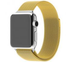 Řemínek Loop Milanese Apple Watch 38/40/41mm Light Gold