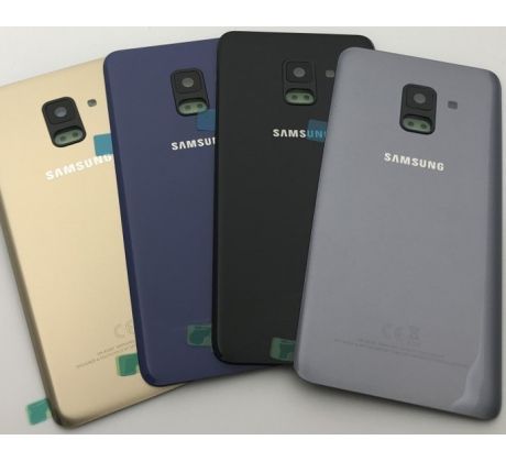Samsung Galaxy A8+ 2018 A730 - Zadní kryt - modrý (náhradní díl)