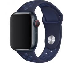 Řemínek pro Apple Watch (42/44/45mm) Sport, midnight navy-mistic navy (velikost S)