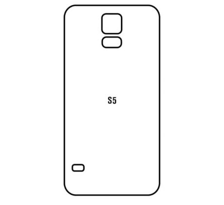 Hydrogel - matná zadní ochranná fólie - Samsung Galaxy S5