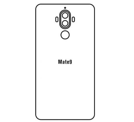 Hydrogel - matná zadní ochranná fólie - Huawei Mate 9