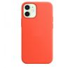 iPhone 12 mini Silicone Case s MagSafe - Electric Orange