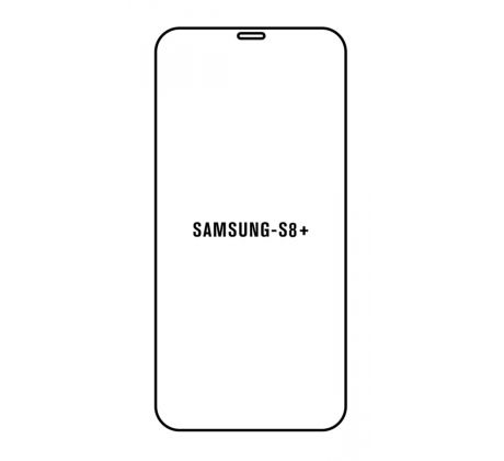 Hydrogel - ochranná fólie - Samsung Galaxy S8+ (case friendly)