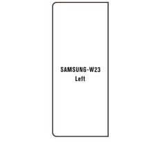 Hydrogel - ochranná fólie - Samsung Galaxy W23 (levá)
