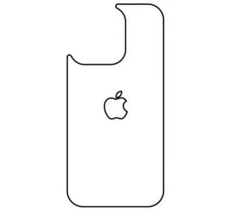 Hydrogel - matná zadní ochranná fólie - iPhone 14 Pro, typ výřezu 5