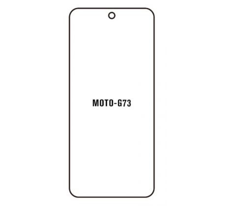 Hydrogel - matná ochranná fólie - Motorola Moto G73