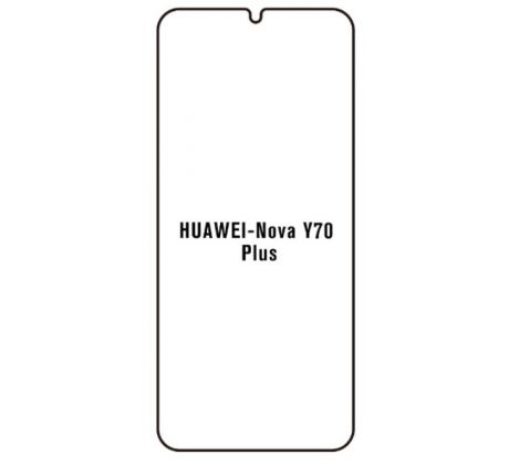 UV Hydrogel s UV lampou - ochranná fólie - Huawei Nova Y70 Plus 