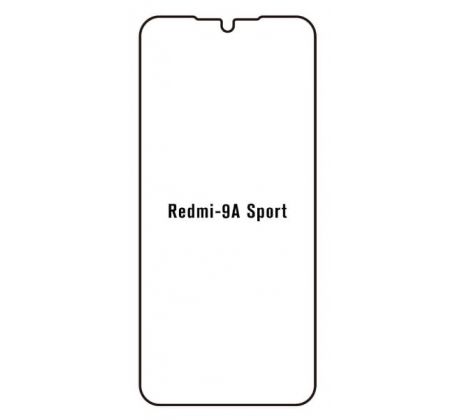 UV Hydrogel s UV lampou - ochranná fólie - Xiaomi Redmi 9A Sport 