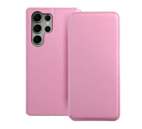 Dual Pocket book  Samsung Galaxy S23 Ultra  růžový