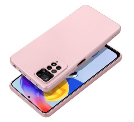 METALLIC Case  Xiaomi Redmi Note 12 4G růžový