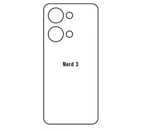 Hydrogel - zadní ochranná fólie - OnePlus Nord 3 5G