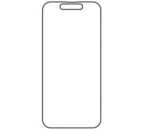 Hydrogel - matná ochranná fólie - iPhone 15 (case friendly) 