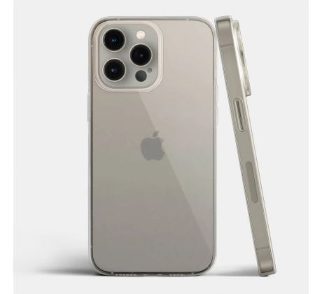 Ultratenký průsvitný (transparentní) kryt s tloušťkou 0,5mm - iPhone 15 Pro