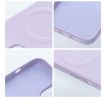 Roar Kožený kryt Mag Case -  iPhone 14 Plus fialový