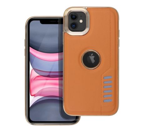 MILANO Case  iPhone 11 hnedý