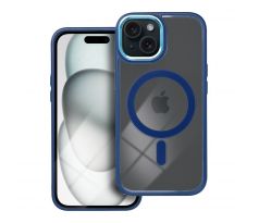 Color Edge Mag Cover  s MagSafe  iPhone 15 tmavemodrý modrý