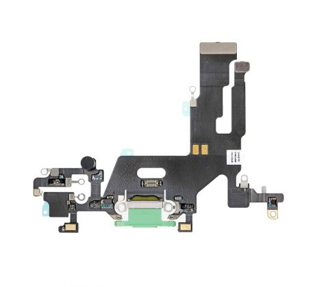 iPhone 11 - dock nabíjecí spodní flex konektor (green)