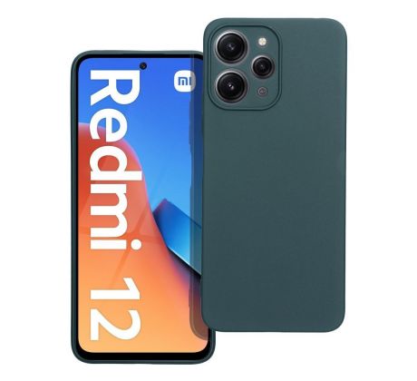MATT Case  Xiaomi Redmi 12 4G / Redmi 12 5G  zelený