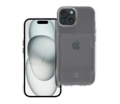 FORCELL F-ProTECT Crystal Pocket Case  iPhone 15 prusvitný