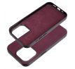 Woven Mag Cover  iPhone 15 Pro burgundy