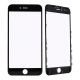 	 Oleofobní náhradní černé přední sklo s rámem na iPhone 6S Plus