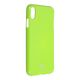 Jelly Case Mercury  iPhone XS Max - žlutý limetkový
