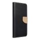 Fancy Book   Samsung Galaxy M22 černý / zlatý