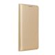 Smart Case Book   LG K51s  zlatý