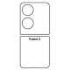 Hydrogel - matná zadní ochranná fólie - Huawei Pocket S