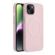 Roar Kožený kryt Mag Case -  iPhone 12    růžový purpurový