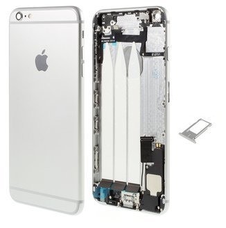 Zadní kryt iPhone 6S Plus stříbrný / silver s malými díly