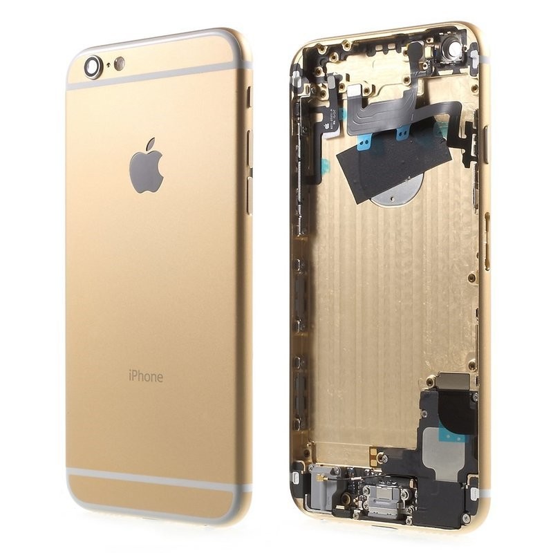 Zadní kryt iPhone 6 zlatý / champagne gold s malými díly