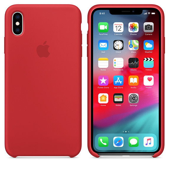 Apple iPhone XS Max Silicone Case - (PRODUCT)RED™