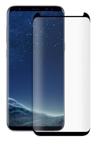 FULL GLUE 5D černé ochranné sklo Samsung Galaxy S8+
