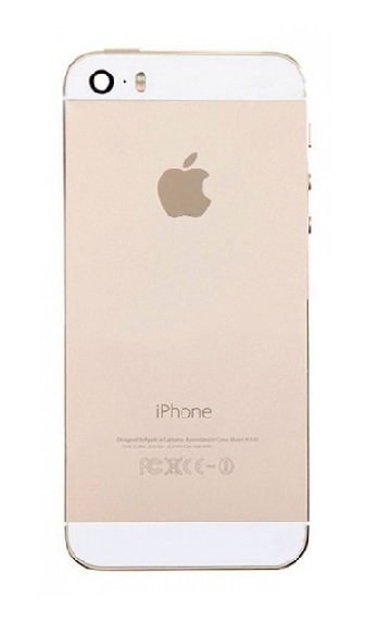 iPhone 5S - Zadní kryt - champagne gold / zlatá