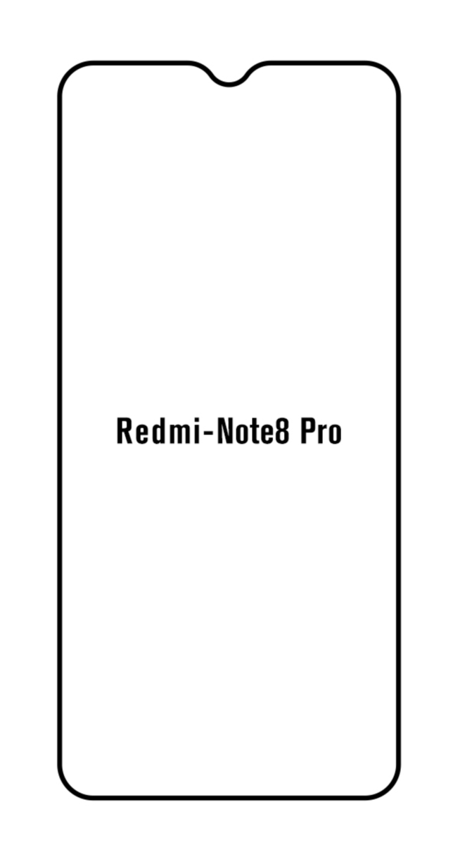 Hydrogel - ochranná fólie - Xiaomi Redmi Note 8 Pro