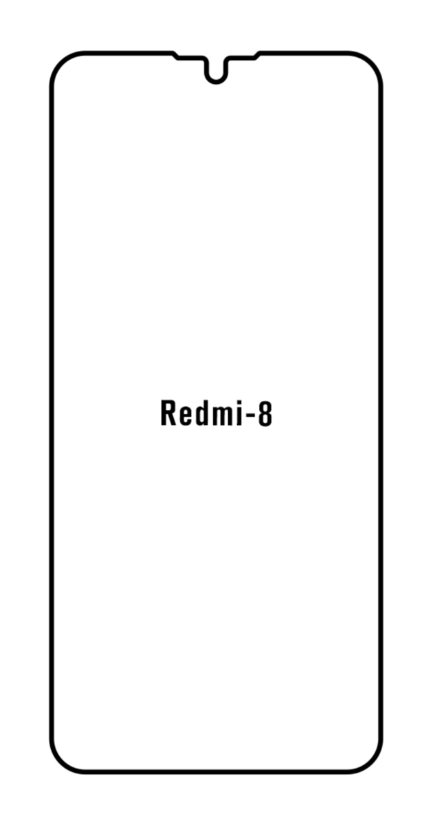 Hydrogel - ochranná fólie - Xiaomi Redmi 8