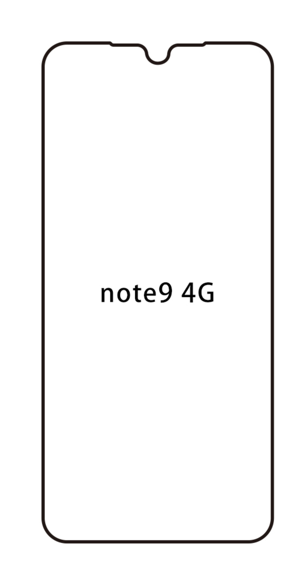 Hydrogel - ochranná fólie - Xiaomi Redmi Note 9 4G