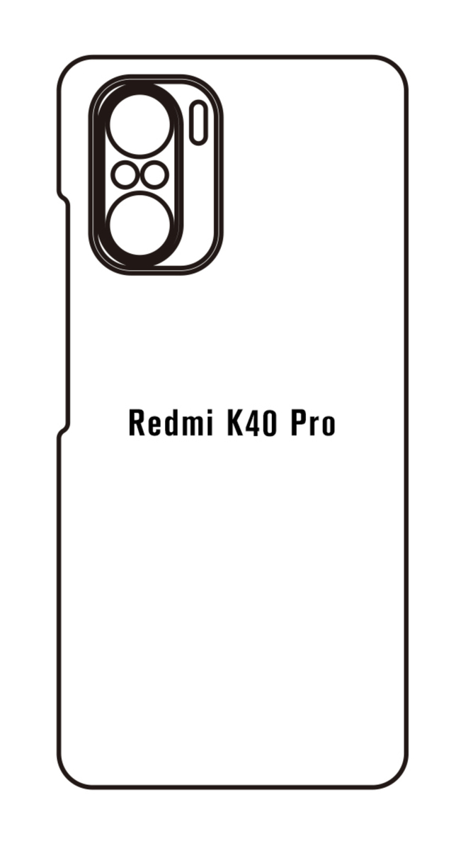 Hydrogel - zadní ochranná fólie - Xiaomi Redmi K40 Pro