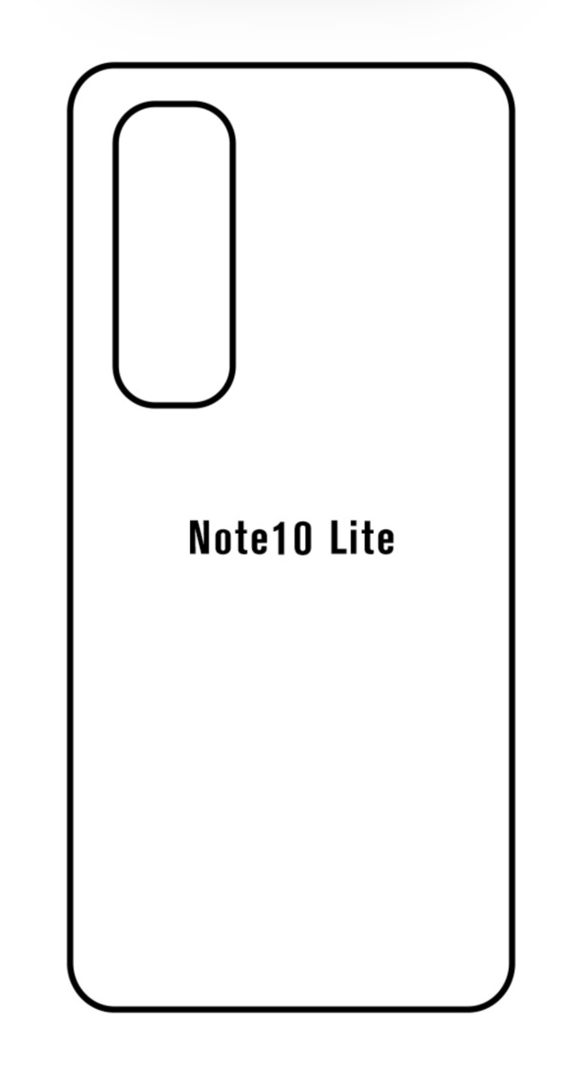 Hydrogel - zadní ochranná fólie - Xiaomi Mi Note 10 lite