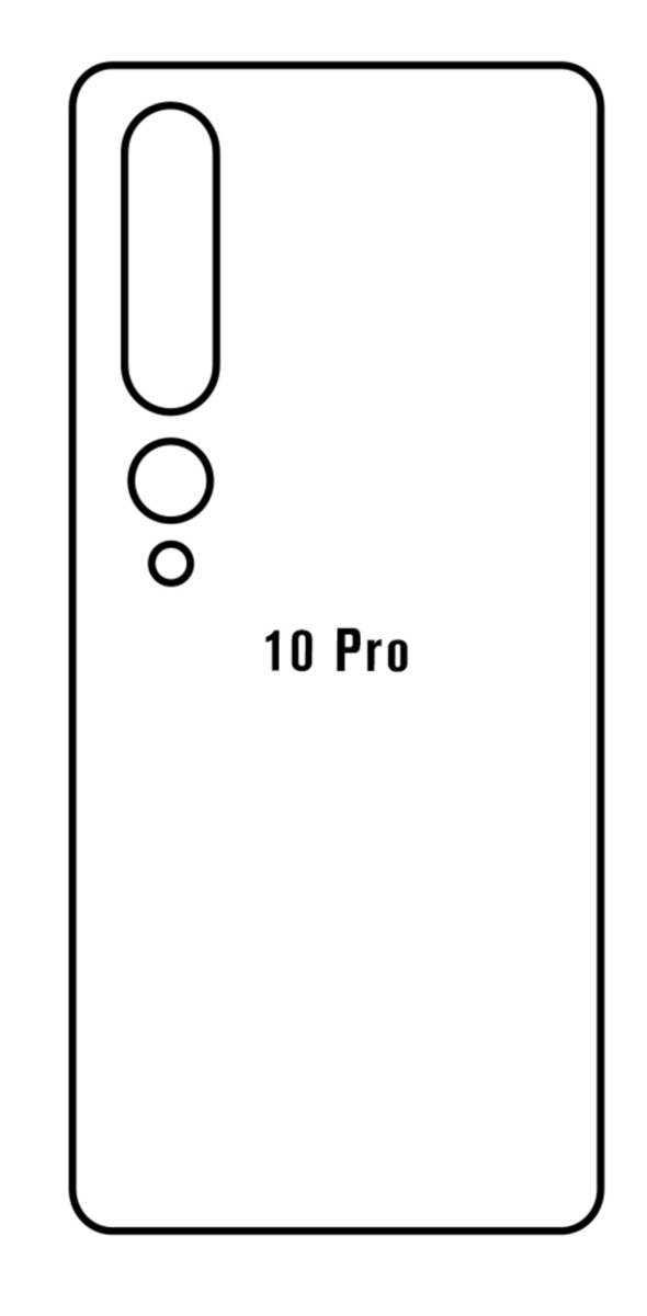 Hydrogel - zadní ochranná fólie - Xiaomi Mi 10 Pro 5G