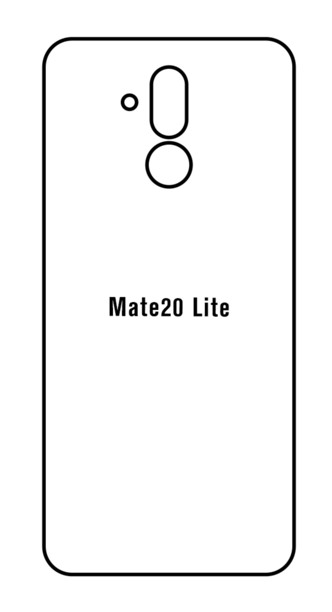 Hydrogel - zadní ochranná fólie - Huawei Mate 20 Lite
