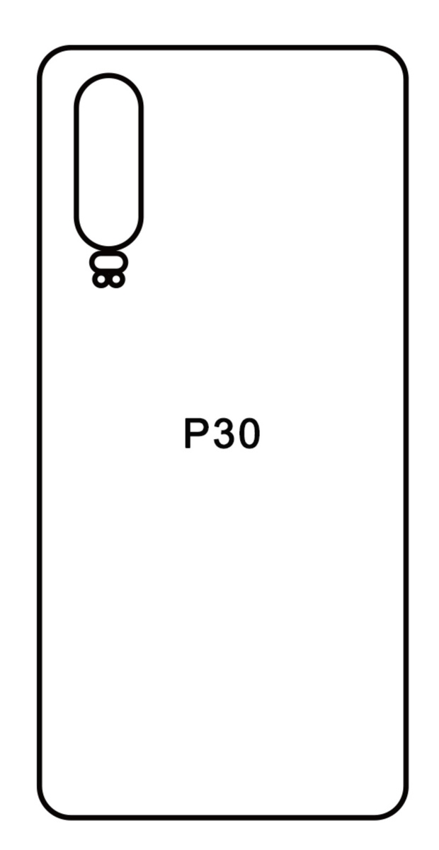 Hydrogel - zadní ochranná fólie - Huawei P30