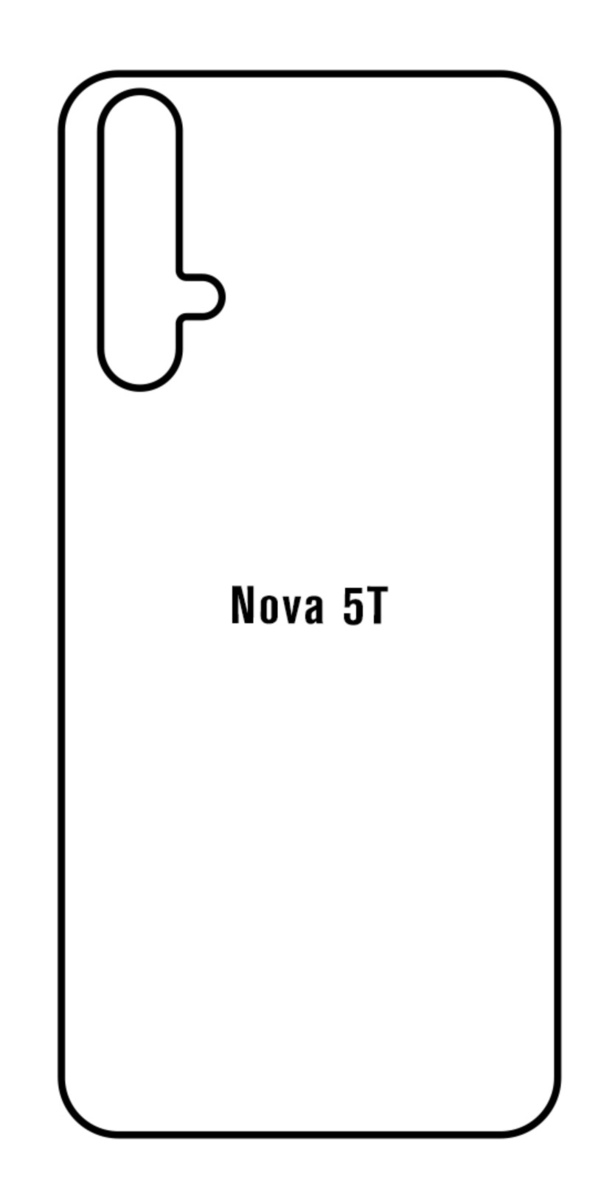 Hydrogel - zadní ochranná fólie - Huawei Nova 5T