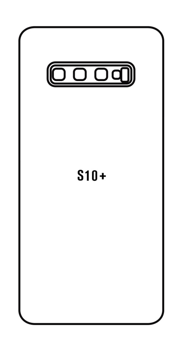 Hydrogel - zadní ochranná fólie - Samsung Galaxy S10+
