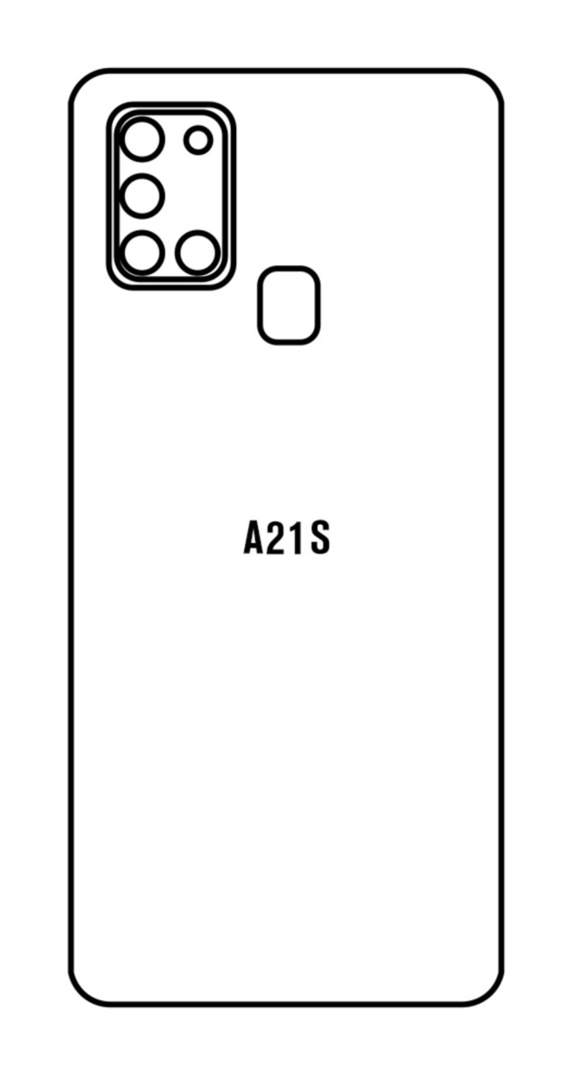 Hydrogel - zadní ochranná fólie - Samsung Galaxy A21s