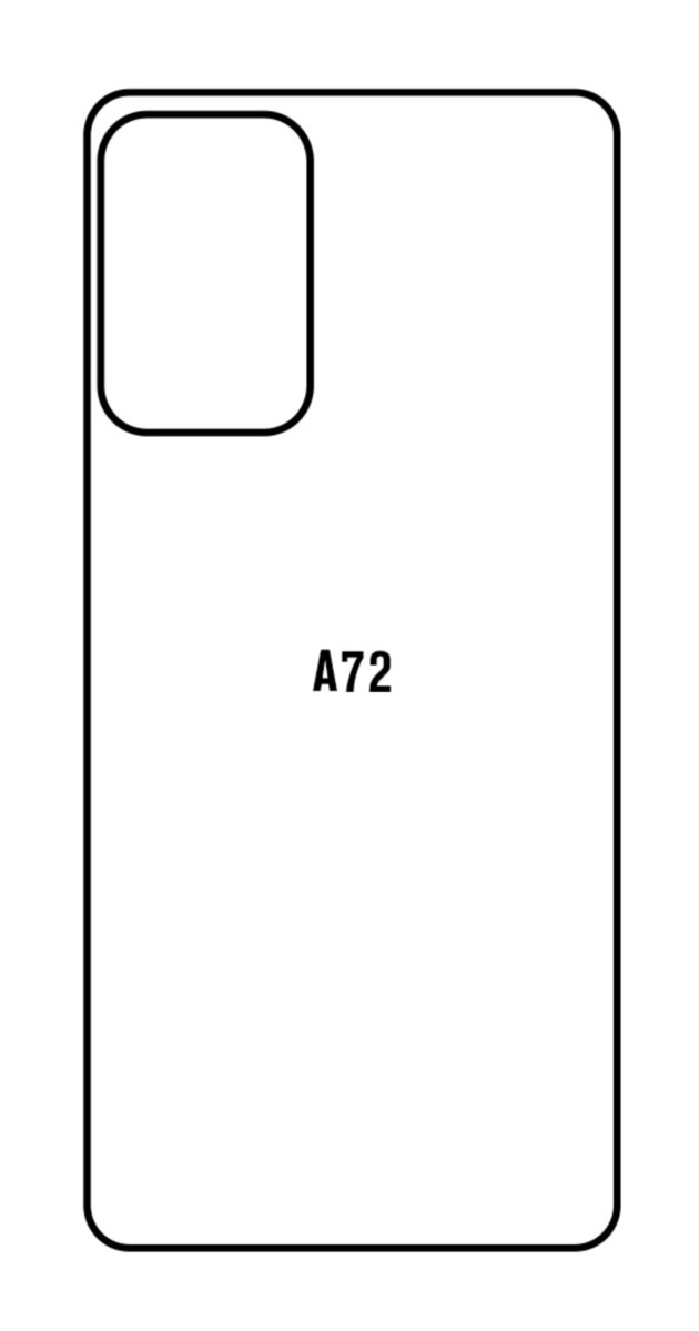 Hydrogel - zadní ochranná fólie - Samsung Galaxy A72 5G